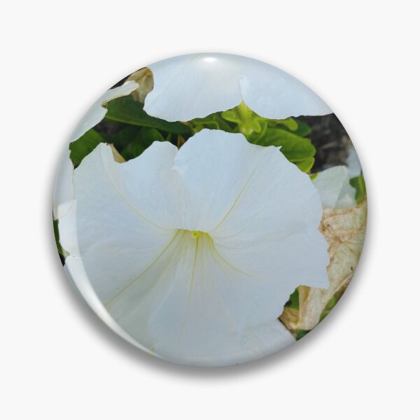 Item preview, Pristine White Petunia Blossom Garden Cluster designed and sold by BalkanBloom.