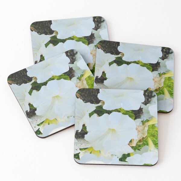 Item preview, Pristine White Petunia Blossom Garden Cluster designed and sold by BalkanBloom.