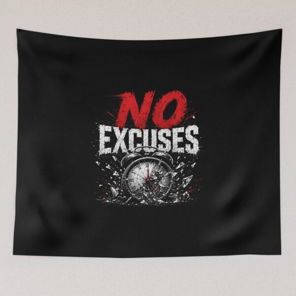 Item preview, No Excuses Discipline Design designed and sold by IronDiscipline90.
