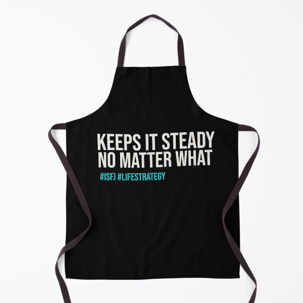 Item preview, ISFJ – KEEPS IT STEADY NO MATTER WHAT | MBTI LIFE STRATEGY SERIES — ISFJ PERSONALITY EDITION designed and sold by WitLounge.