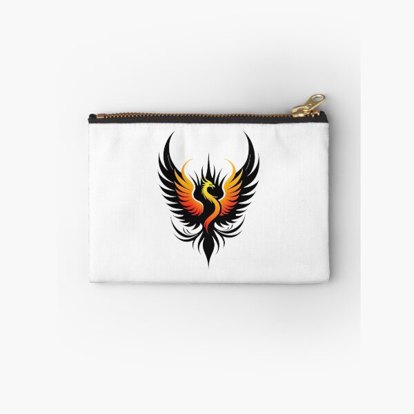 Item preview, Burning bird phoenix rising form flames and fire, logo designed and sold by ArtEventET.