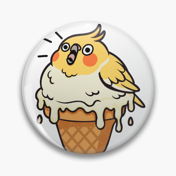 Item preview, I Scream Cockatiel - Lutino designed and sold by sosodesj.