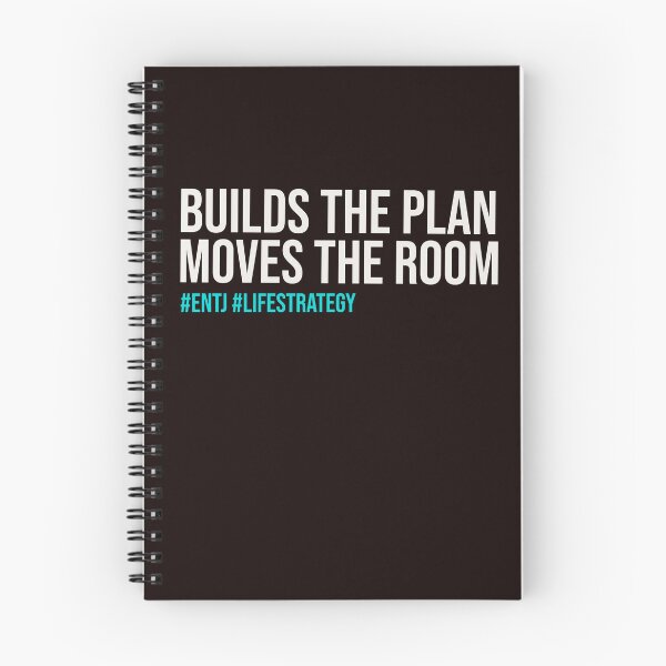 Item preview, ENTJ – BUILDS THE PLAN / MOVES THE ROOM | MBTI LIFE STRATEGY SERIES — ENTJ PERSONALITY EDITION designed and sold by WitLounge.