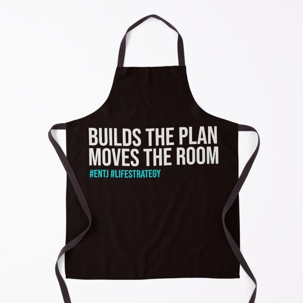 Item preview, ENTJ – BUILDS THE PLAN / MOVES THE ROOM | MBTI LIFE STRATEGY SERIES — ENTJ PERSONALITY EDITION designed and sold by WitLounge.