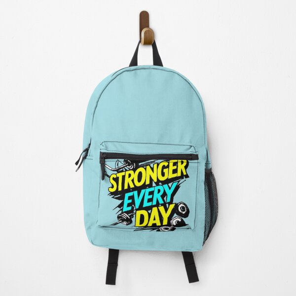 Item preview, Stronger Every Day Gym Motivation Fitness Quote Gift designed and sold by AstronautMerch.