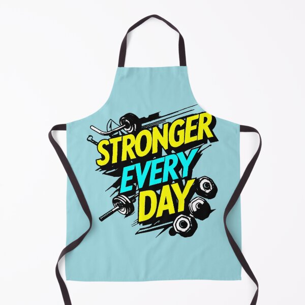 Item preview, Stronger Every Day Gym Motivation Fitness Quote Gift designed and sold by AstronautMerch.