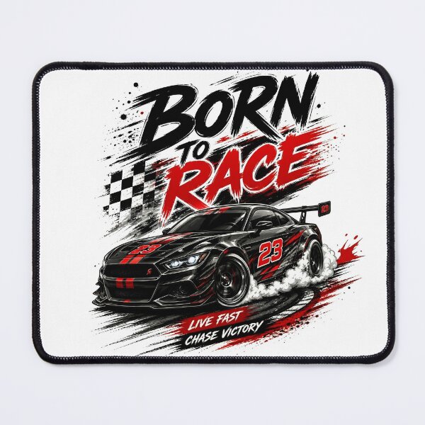 Item preview, Born to Race Racing Car designed and sold by Happy'CLICK'.
