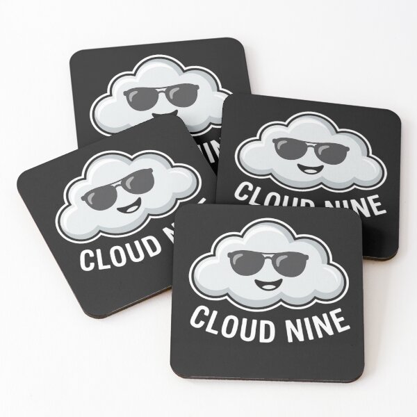 Item preview, Cute Cartoon Cloud Nine Wearing Sunglasses designed and sold by GiggleInkTees.