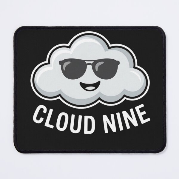Item preview, Cute Cartoon Cloud Nine Wearing Sunglasses designed and sold by GiggleInkTees.
