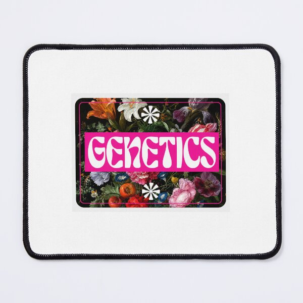 Item preview, Retro Floral Genetics Sticker designed and sold by HypatiaLab.