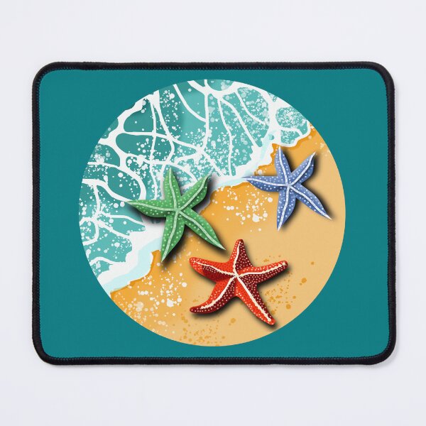 Item preview, Starfish on Sandy Beach designed and sold by Andrew  Hitchen.