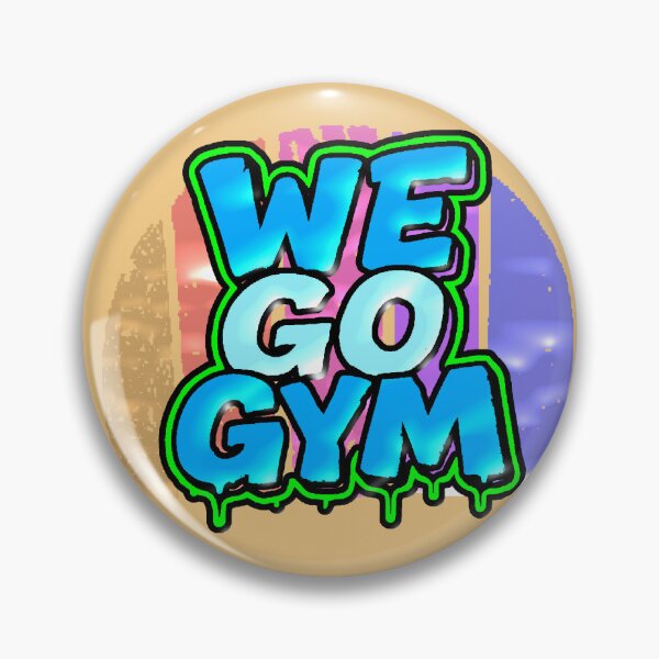 Item preview, We Go Gym Graffiti Motivation Fitness Streetwear Gift designed and sold by AstronautMerch.