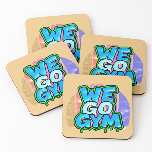 Item preview, We Go Gym Graffiti Motivation Fitness Streetwear Gift designed and sold by AstronautMerch.