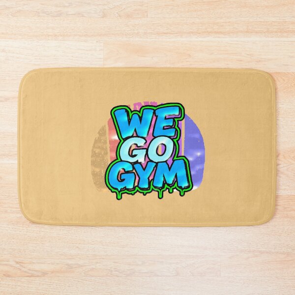 Item preview, We Go Gym Graffiti Motivation Fitness Streetwear Gift designed and sold by AstronautMerch.