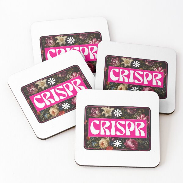 Item preview, Retro Floral CRISPR Sticker designed and sold by HypatiaLab.
