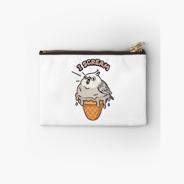 Item preview, I Scream Cockatiel - White Face Pearl designed and sold by sosodesj.