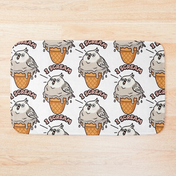 Item preview, I Scream Cockatiel - White Face Pearl designed and sold by sosodesj.
