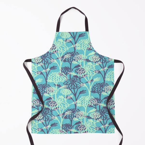 Item preview, Climbing Floral 2 - 66ccd5 designed and sold by knitetgantt.