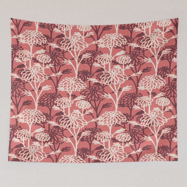 Item preview, Climbing Floral 2 - df6e6f designed and sold by knitetgantt.