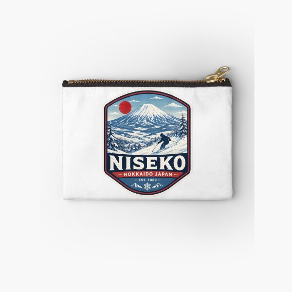Item preview, Niseko Powder Run | Mount Yotei Ski Adventure Vintage Badge designed and sold by CosmicAnomaly.
