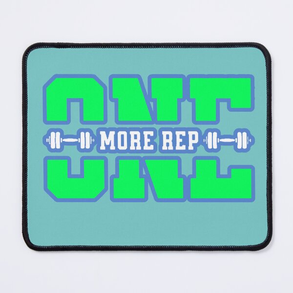 Item preview, One More Rep Gym Motivation Fitness Bodybuilder Quote Gift designed and sold by AstronautMerch.