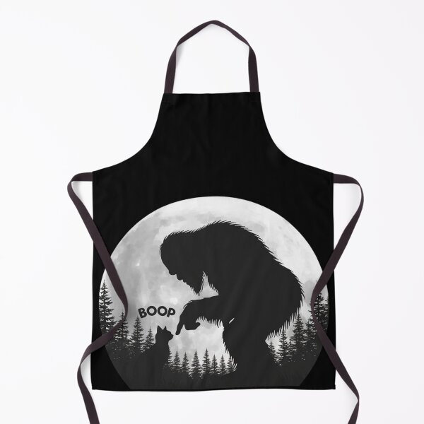 Item preview, Fun Hand Boop Nose Bigfoot Sasquatch Cat Full Moon Bigfoot, Cat Lovers, Funny Cat designed and sold by toongstudio.