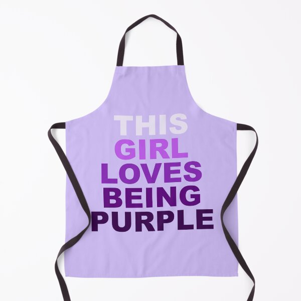 Item preview, this girl loves being purple designed and sold by Aesthetic Crew.