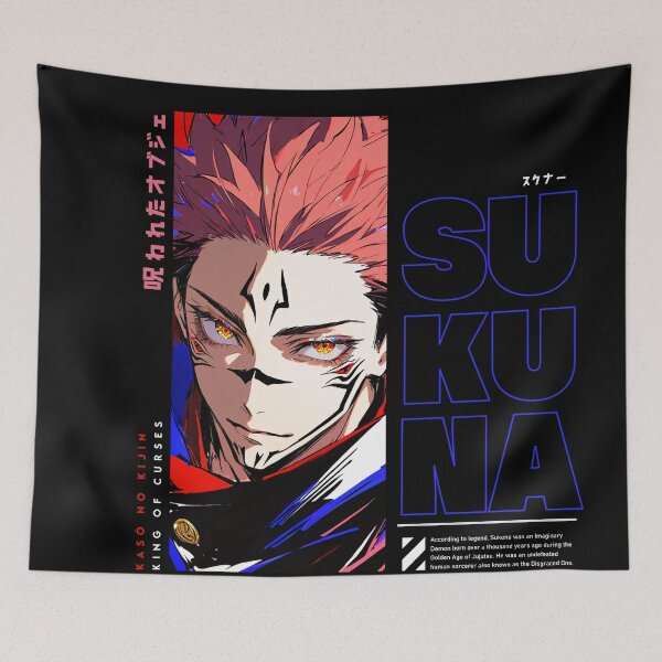 Item preview, Ryomen Sukuna Jujutsu Kaisen: Fear the King designed and sold by NarwhalXV.
