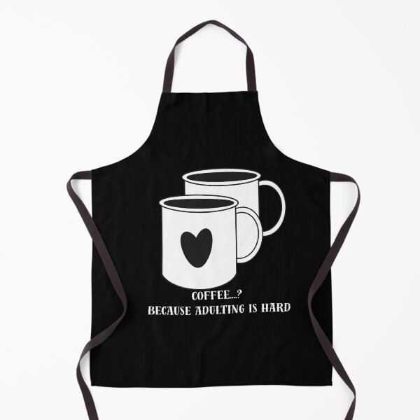Item preview, Coffee Because Adulting Is Hard Funny Caffeine Quote designed and sold by GADS_STUDIO.