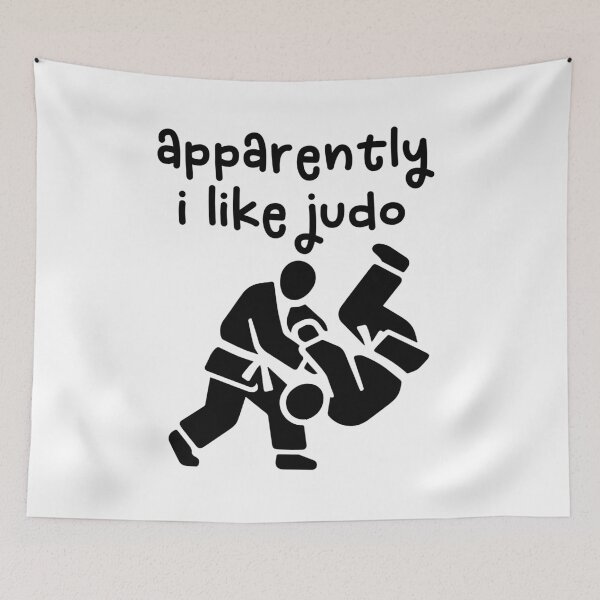 Item preview, Apparently i like judo - Martial Arts - Judo Coach Gift designed and sold by gunaone-design.