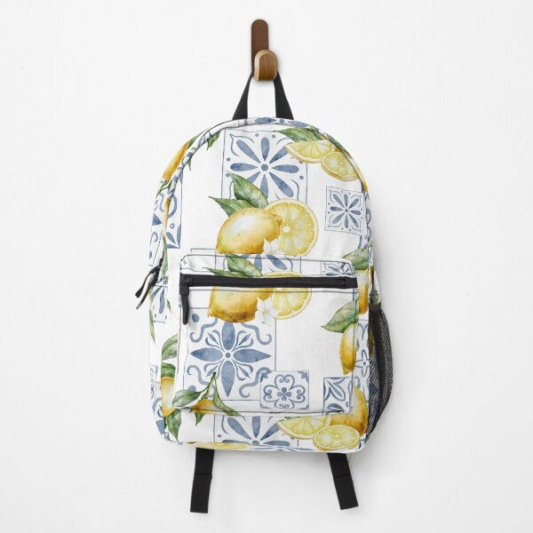 Item preview, Mediterranean Lemon Tile Pattern designed and sold by Alisles.