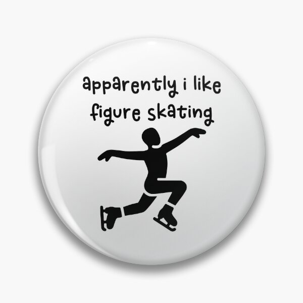 Item preview, Apparently i like figure skating - Funny Ice Skater Gift designed and sold by gunaone-design.