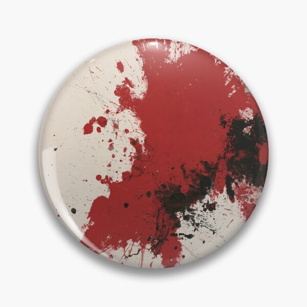 Item preview, Explosive Red Splash Abstract Art - Textured Red Palette No.14 designed and sold by SlowRegardArt.