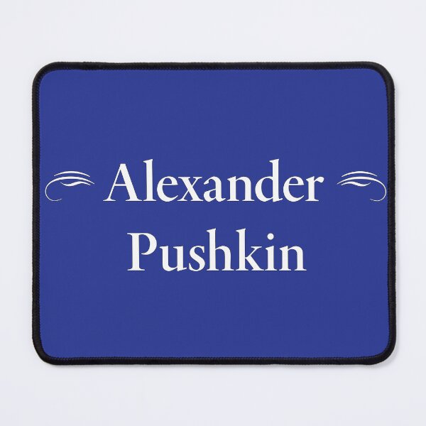 Item preview, Alexander Pushkin, Russian Poet, Playwright and Novelist, Classic Literature designed and sold by CharlottePlaceArt.