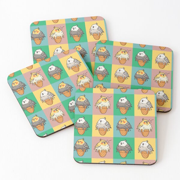 Item preview, Ice Cream Cockatiels designed and sold by sosodesj.