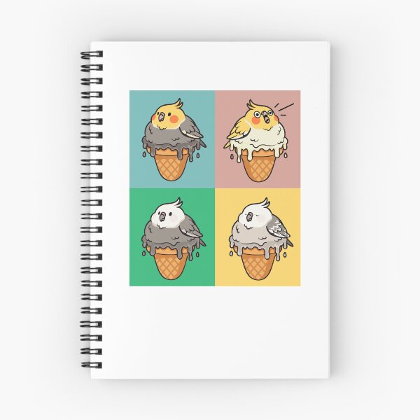Item preview, Ice Cream Cockatiels designed and sold by sosodesj.