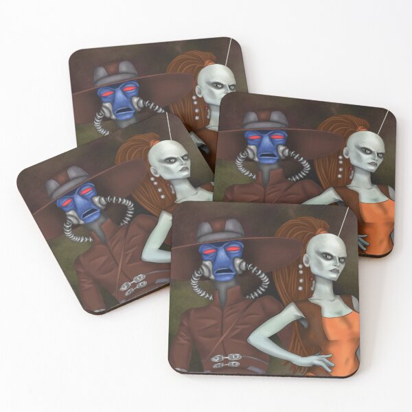 Item preview, Bounty Hunters designed and sold by CrystalWalArt.