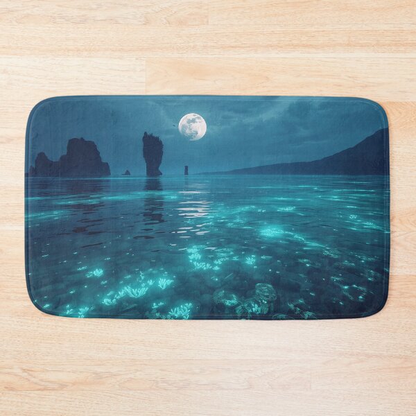 Artikelvorschau, Spirit Ocean Fantasy Alien Coastal Landscape entworfen und verkauft von Luminous Wilds.