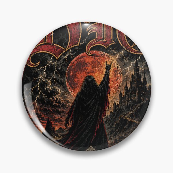 Item preview, Dio Gothic Metal Legend Under a Blood Moon designed and sold by virge86.