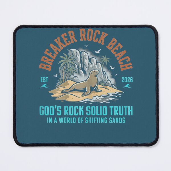 Item preview, Breaker Rock Beach VBS 2026 Christian God's Rock Solid Truth designed and sold by LizzelFanArt.