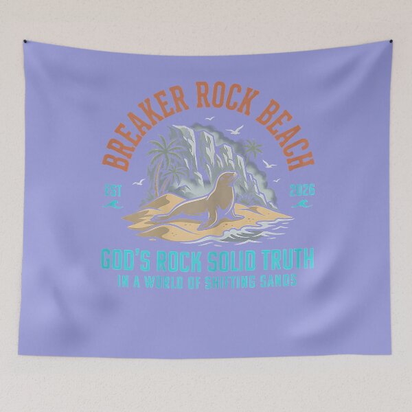 Item preview, Breaker Rock Beach VBS 2026 Christian God's Rock Solid Truth designed and sold by LizzelFanArt.