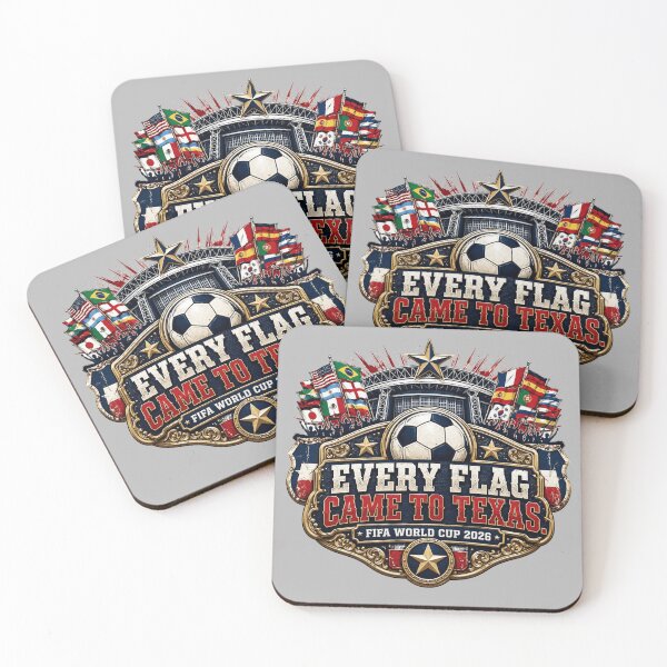 Item preview, Every Flag Came To Texas FIFA World Cup 2026 designed and sold by POD DYNASTY.