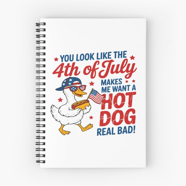 Item preview, 4th of July Hot Dog You Look Like The 4th of July Make Me Want AHot Dog Bad designed and sold by gunaone-design.