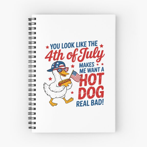 Item preview, 4th of July Hot Dog You Look Like The 4th of July Make Me Want AHot Dog Bad designed and sold by gunaone-design.