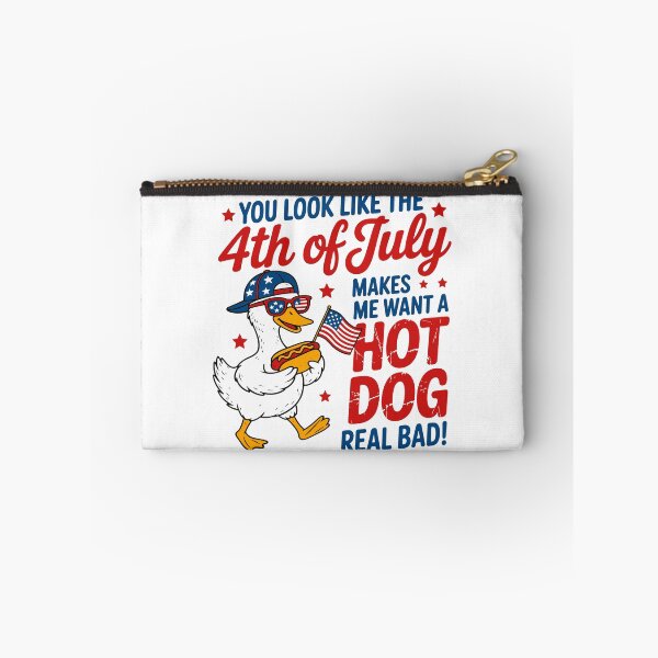 Item preview, 4th of July Hot Dog You Look Like The 4th of July Make Me Want AHot Dog Bad designed and sold by gunaone-design.