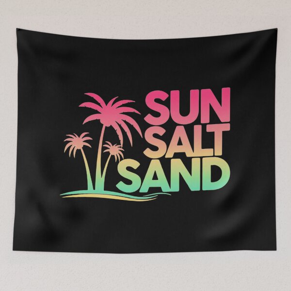 Item preview, Sun Sand Salt Beach, Retro, Beach, Summer Vacation designed and sold by toongstudio.