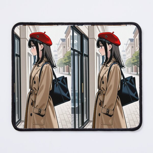 Item preview, Fashion - attitude woman beige trench designed and sold by AnimeShin.