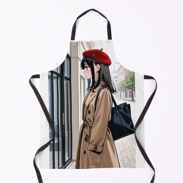 Item preview, Fashion - attitude woman beige trench designed and sold by AnimeShin.
