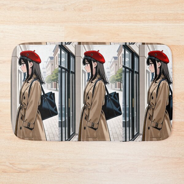 Item preview, Fashion - attitude woman beige trench designed and sold by AnimeShin.