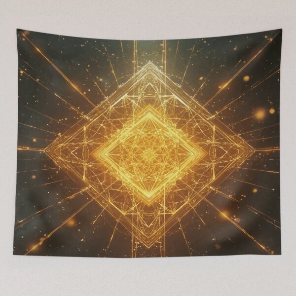 Item preview, The Golden Diamond, Sacred Geometry designed and sold by AbstractAnom.